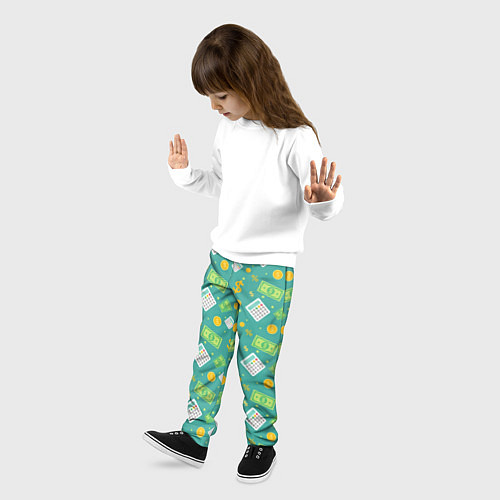 Детские брюки Dollar style / 3D-принт – фото 3