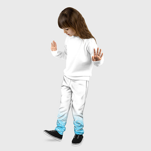 Детские брюки Гинтама текстура / 3D-принт – фото 3