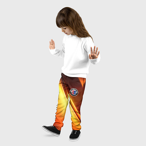 Детские брюки Alpina - теплое свечение / 3D-принт – фото 3