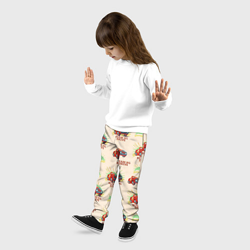 Детские брюки Машина ретро / 3D-принт – фото 3