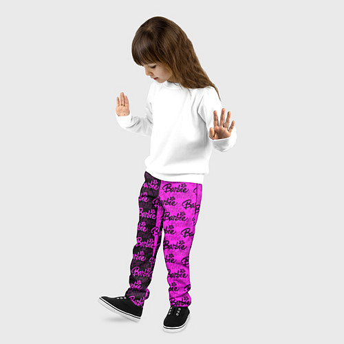 Детские брюки Bardie - pattern - black / 3D-принт – фото 3