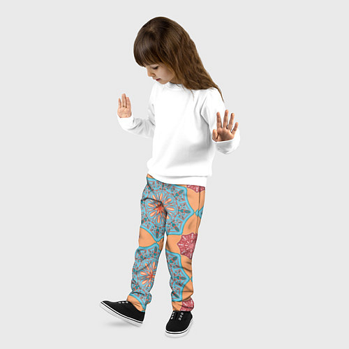 Детские брюки Ажурный орнамент / 3D-принт – фото 3