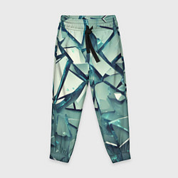 Брюки детские Битое стекло текстура, цвет: 3D-принт