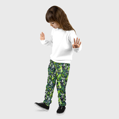 Детские брюки Three / 3D-принт – фото 3