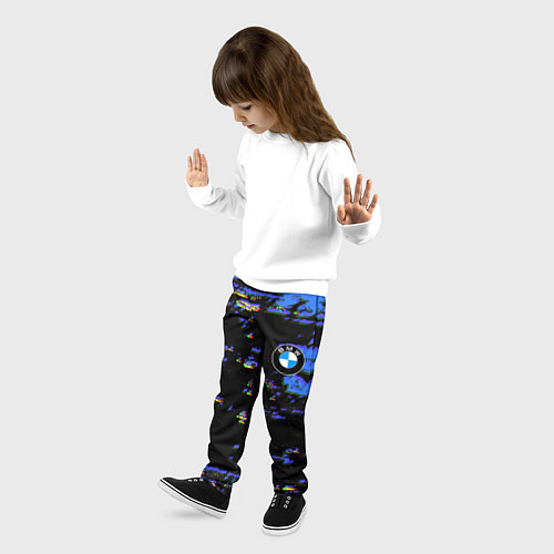 Детские брюки BMW краски абстракция / 3D-принт – фото 3