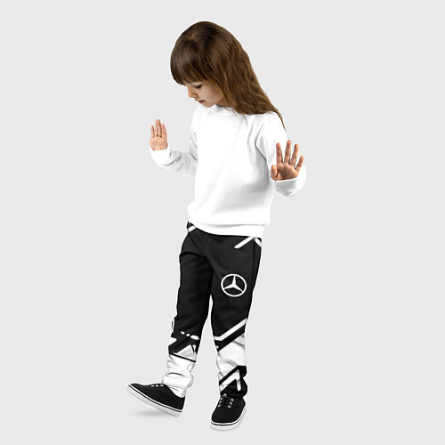 Детские брюки Mercedes bens geometry / 3D-принт – фото 3