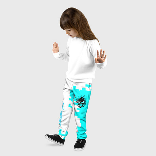 Детские брюки Cyberpunk 2077 gamer / 3D-принт – фото 3