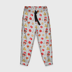 Брюки детские Щелкунчик и игрушки, цвет: 3D-принт