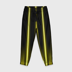 Брюки детские Neon yellow, цвет: 3D-принт