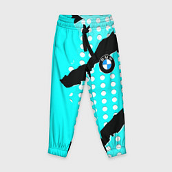 Брюки детские BMW sport краски, цвет: 3D-принт