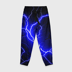 Брюки детские Color blue black, цвет: 3D-принт