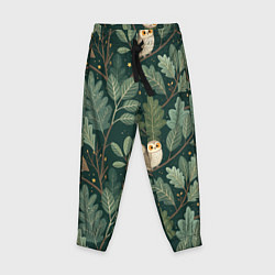 Брюки детские Совы в лесу, цвет: 3D-принт