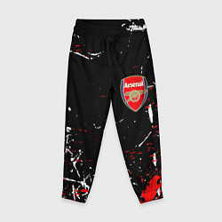 Брюки детские Арсенал штрихи красок, цвет: 3D-принт