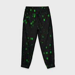 Брюки детские Color green khaki, цвет: 3D-принт
