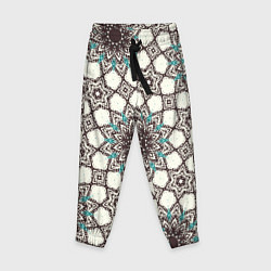 Детские брюки Калейдоскоп из цветочных звезд