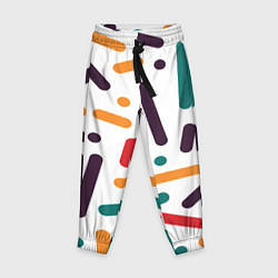 Брюки детские Oval oil, цвет: 3D-принт
