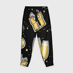 Детские брюки Новогодний вайб