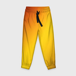 Брюки детские Color yellow red gradient, цвет: 3D-принт