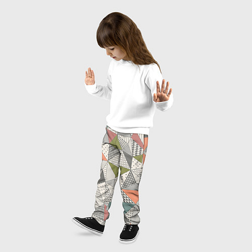 Детские брюки Геометрия / 3D-принт – фото 3
