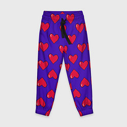 Детские брюки Hearts Pattern