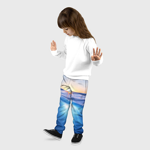 Детские брюки Под водой / 3D-принт – фото 3