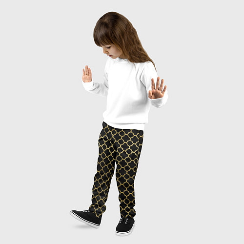 Детские брюки Узор / 3D-принт – фото 3