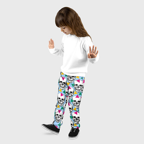 Детские брюки Черепки / 3D-принт – фото 3