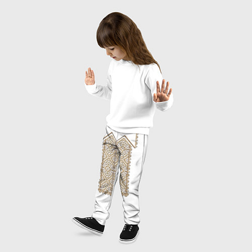 Детские брюки Вышивка 8 / 3D-принт – фото 3