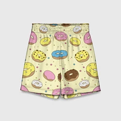 Детские шорты Сладкие пончики