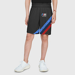 Шорты детские BMW КАРБОН, цвет: 3D-принт — фото 2