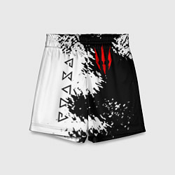 Шорты детские THE WITCHER, цвет: 3D-принт