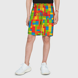 Шорты детские Роблокс, цвет: 3D-принт — фото 2