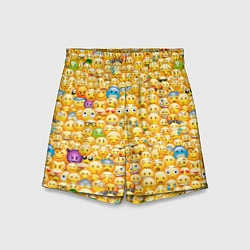 Детские шорты Смайлики Emoji