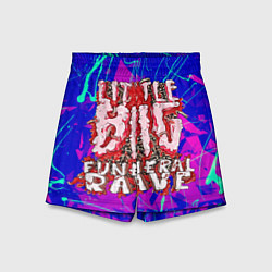 Шорты детские Little Big: Rave, цвет: 3D-принт