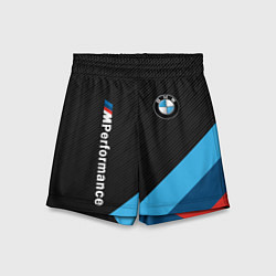 Шорты детские BMW M PERFORMANCE, цвет: 3D-принт