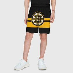 Шорты детские BOSTON BRUINS NHL, цвет: 3D-принт — фото 2