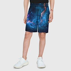Шорты детские Туманность, цвет: 3D-принт — фото 2