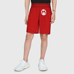 Шорты детские МАРИО, цвет: 3D-принт — фото 2