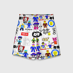 Шорты детские ROBLOX, цвет: 3D-принт