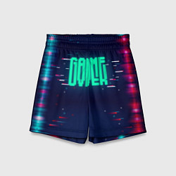 Шорты детские Game Over, цвет: 3D-принт