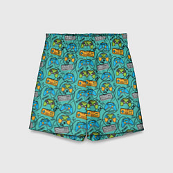 Шорты детские Джойстики, цвет: 3D-принт