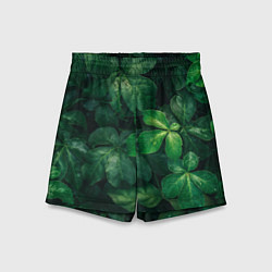 Детские шорты Тропическая листва Тропики Z
