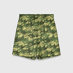 Шорты детские Акулы камуфляж, цвет: 3D-принт