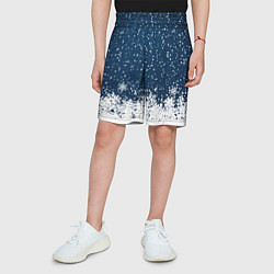 Шорты детские Snow, цвет: 3D-принт — фото 2