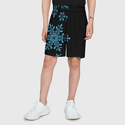Шорты детские Снежная Стена, цвет: 3D-принт — фото 2