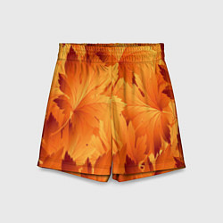 Шорты детские Кленовая сладость, цвет: 3D-принт