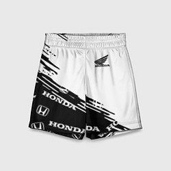 Шорты детские Honda sport pattern, цвет: 3D-принт