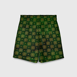 Шорты детские Gold & Green, цвет: 3D-принт