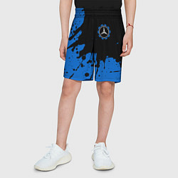 Шорты детские МЕРСЕДЕС Краска 5, цвет: 3D-принт — фото 2