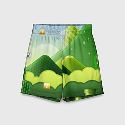 Шорты детские Вселенная марио, цвет: 3D-принт